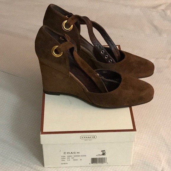 Coach Wedge shoes - Picture 3 of 4